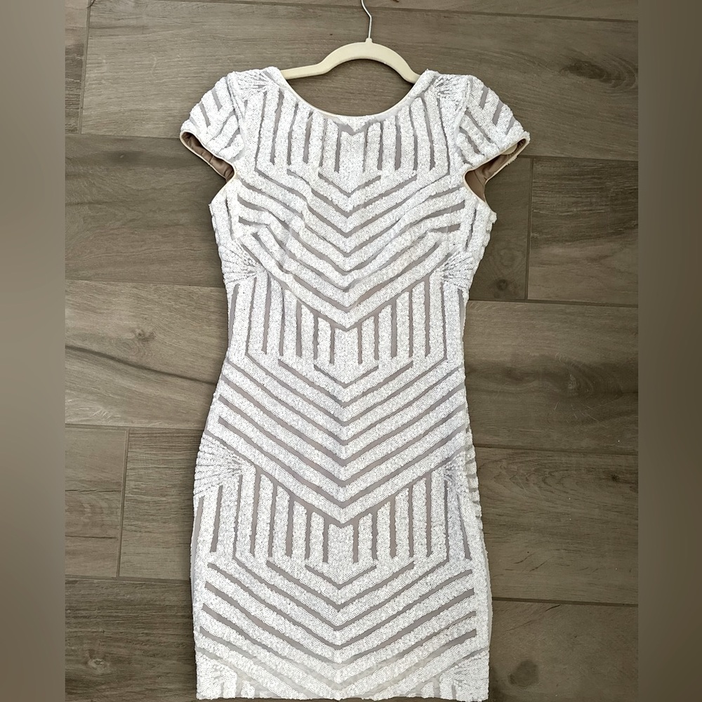 Dress The Population sequin mini dress